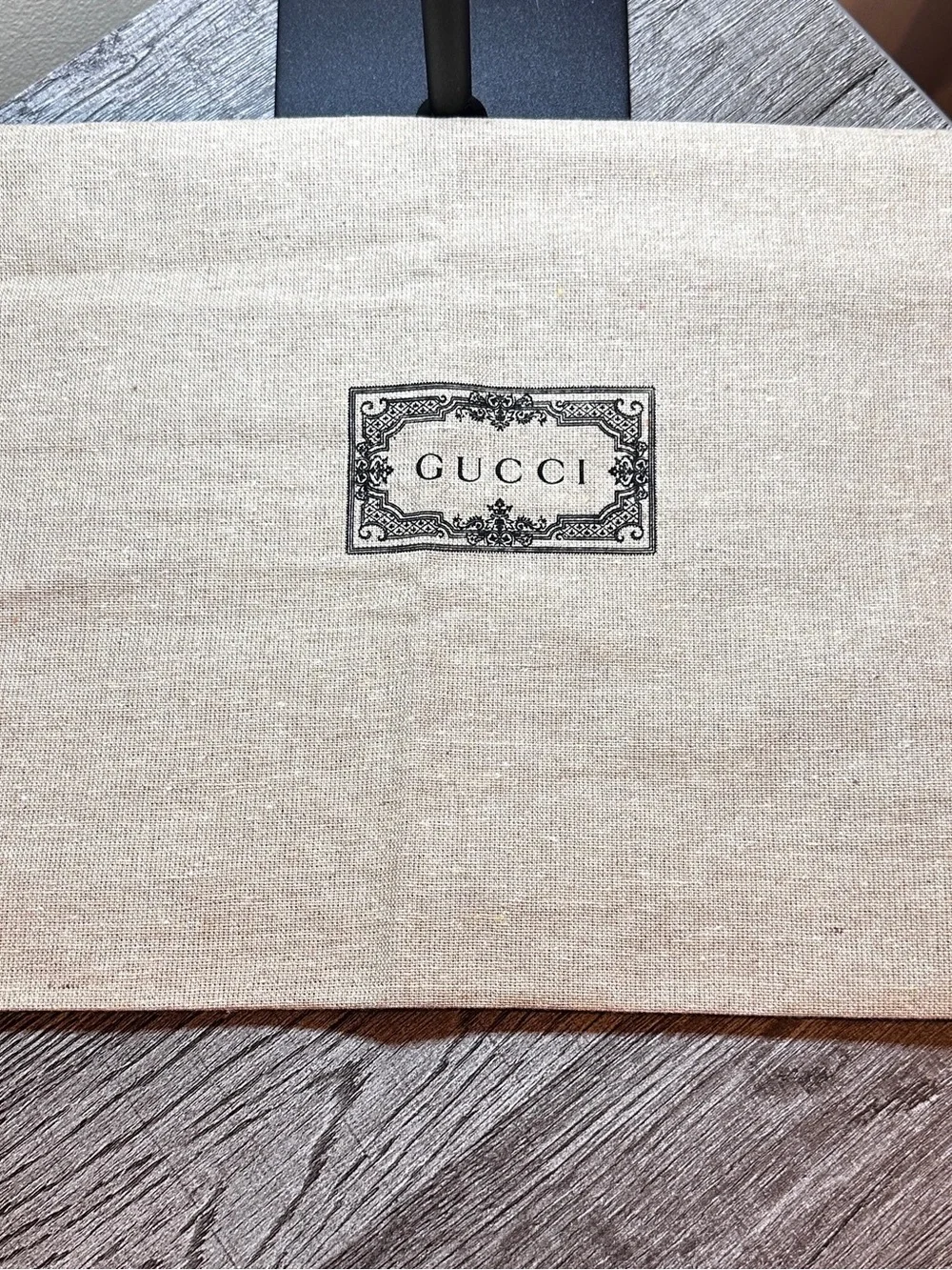Vintage Gucci GG Supreme Web Stripe Compact Wallet Brown Italy Authenticated